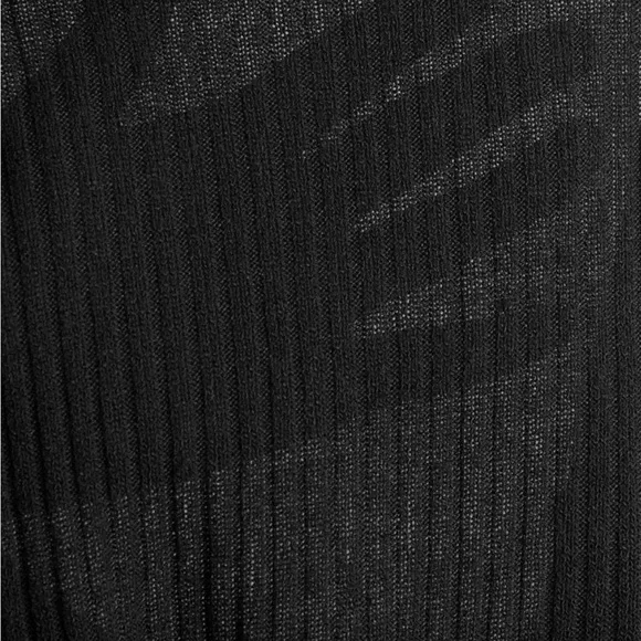 Black Ribbed Bodysuit - Picture 4 of 4